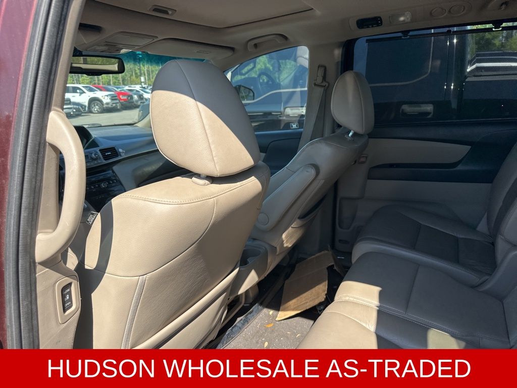 2012 Dark Cherry Pearl II Honda Odyssey EX-L FWD Van