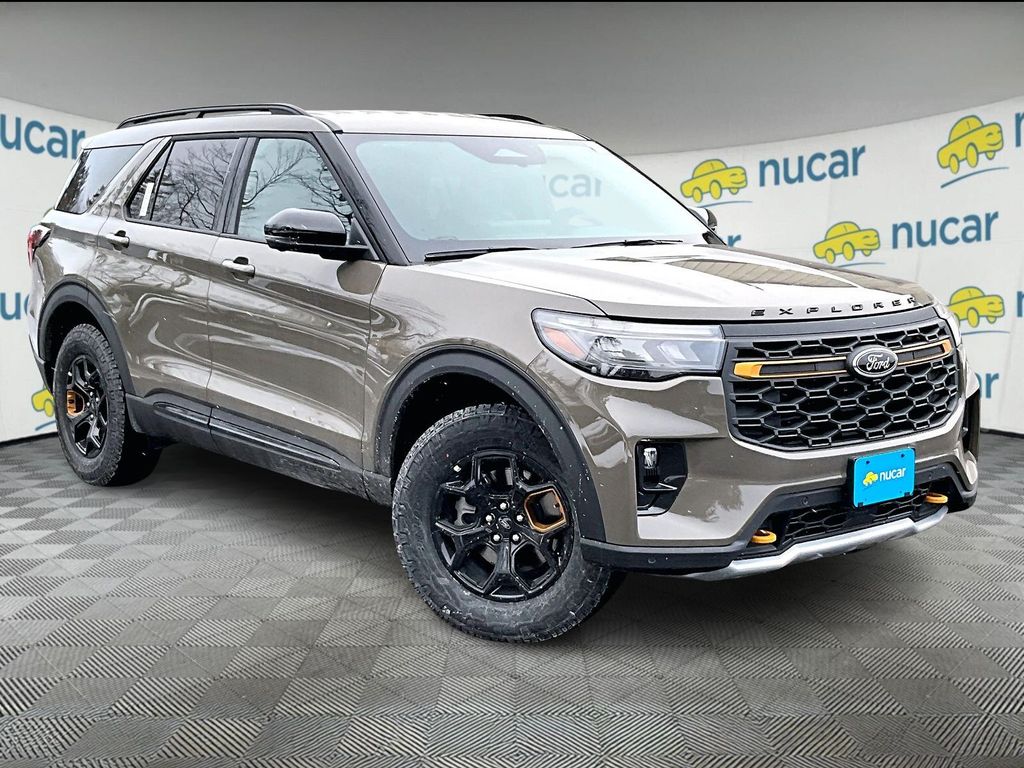 Gray 2026 Ford Explorer Tremor AWD SUV / Crossover All-Wheel Drive Automatic