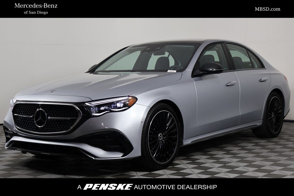 Cirrus Silver Metallic 2026 Mercedes-Benz E-Class Sedan Rear-Wheel Drive 9-Speed Automatic