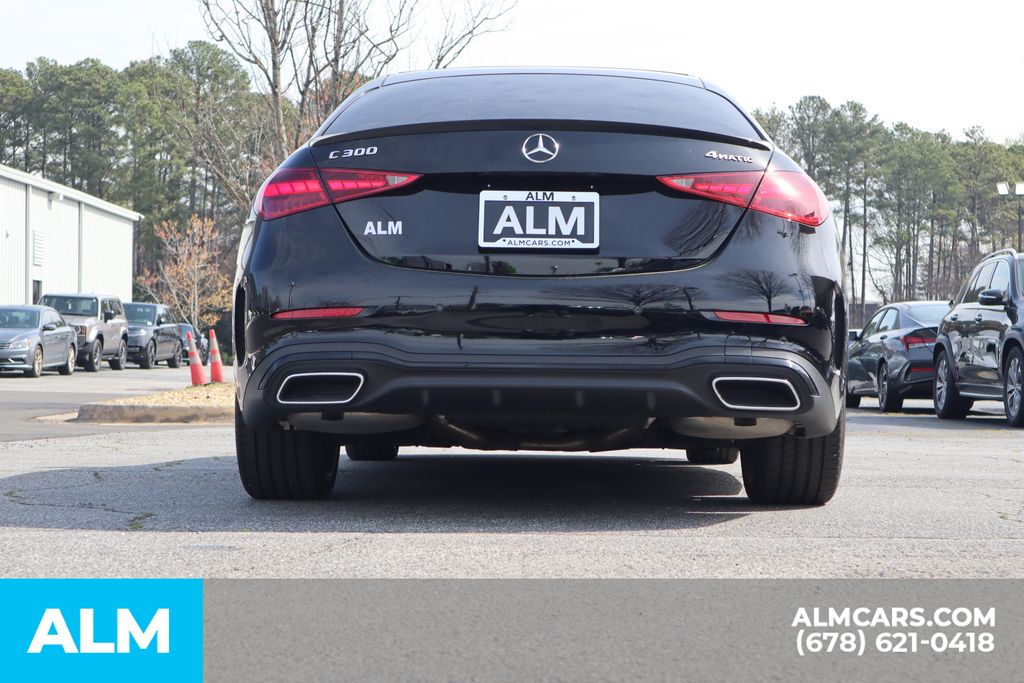 Used 2025 Black Mercedes-Benz C 300 image 7