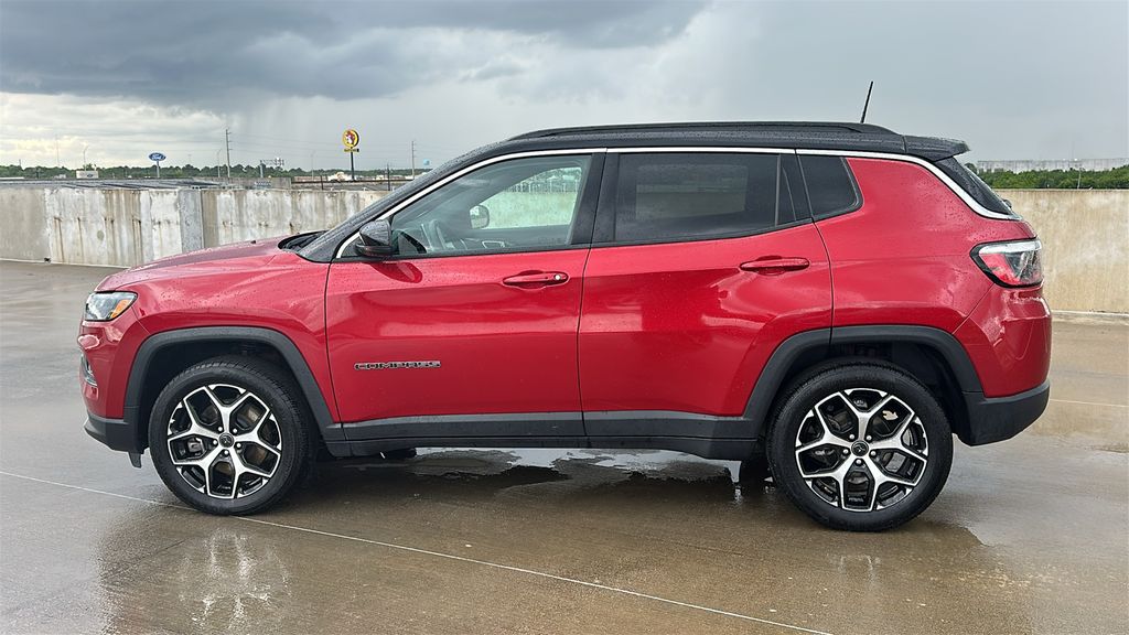 2025 Jeep Compass Limited Red at Classic Elite Chevrolet Sugar Land