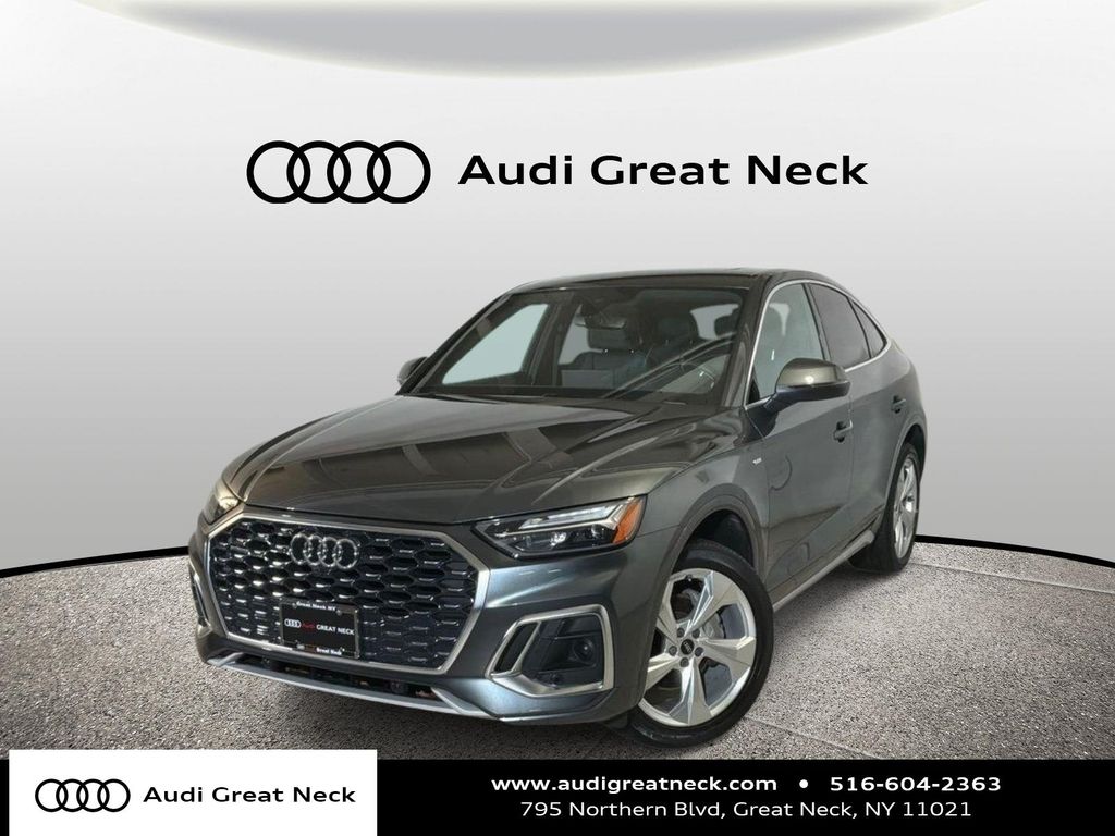 Daytona Gray Pearl 2023 Audi Q5 Sportback quattro Premium Plus S Line 45 TFSI AWD Sedan All-Wheel Drive 7-Speed Automatic