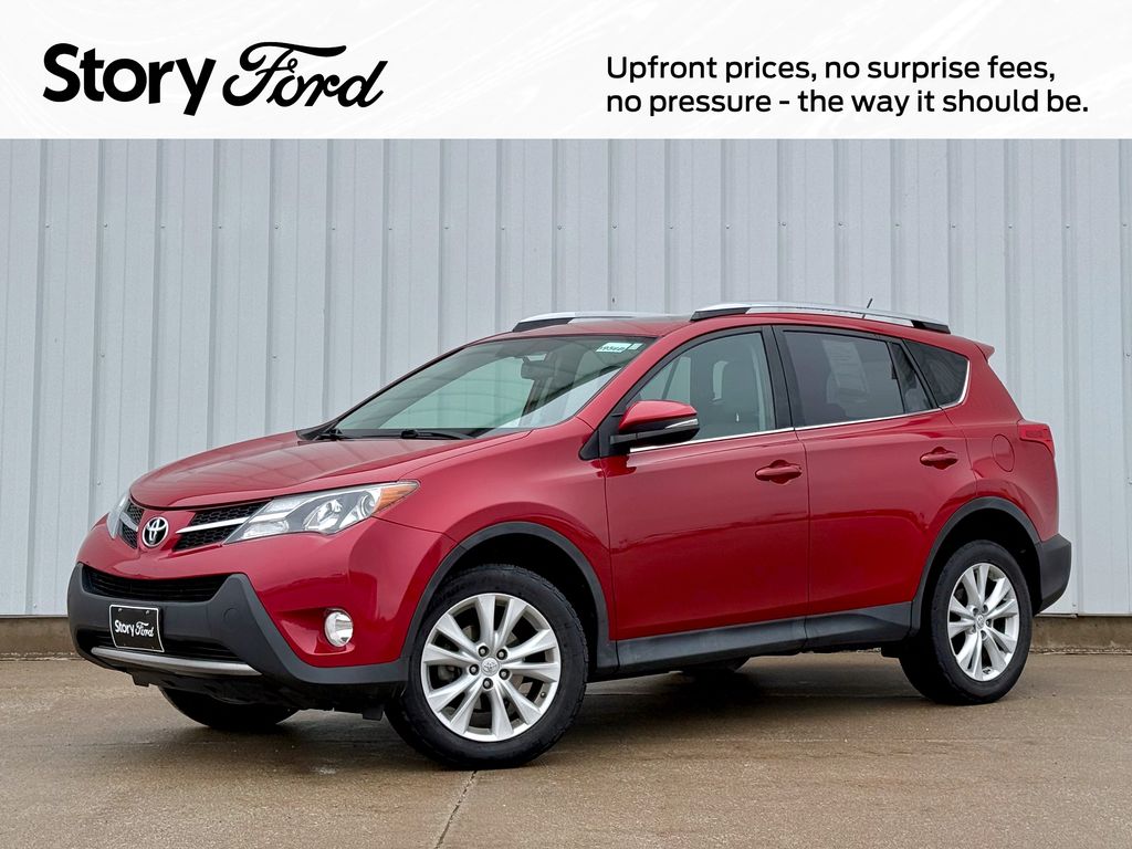 Red 2015 Toyota RAV4 Limited AWD SUV / Crossover All-Wheel Drive 6-Speed Automatic