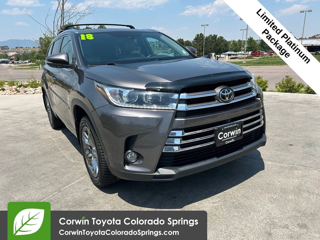  2018 Toyota Highlander Limited Platinum AWD   