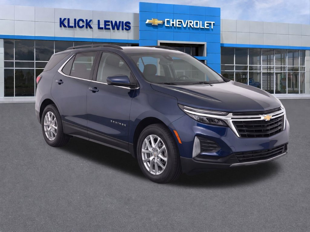 2022 Chevrolet Equinox LT Blue at Klick Lewis Buick Chevrolet