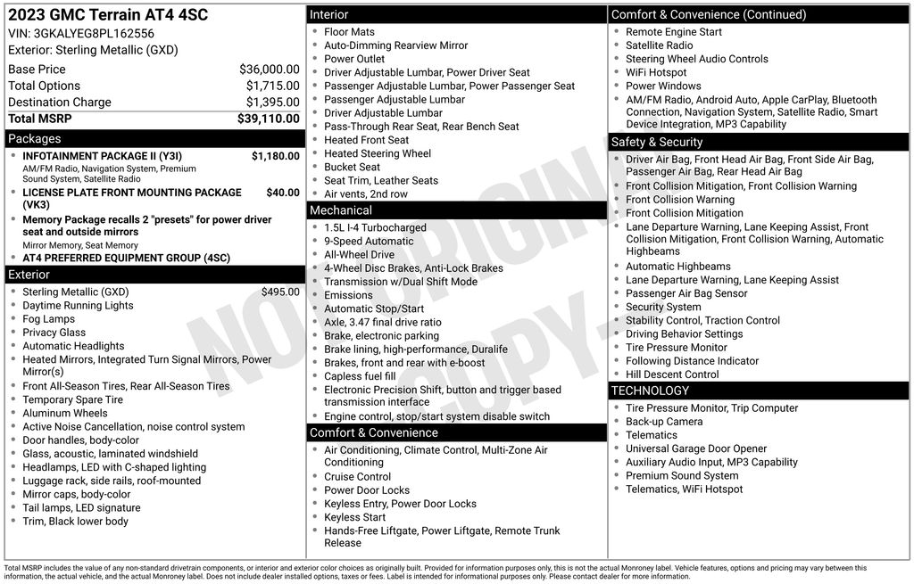 Used 2023 GMC Terrain SUV