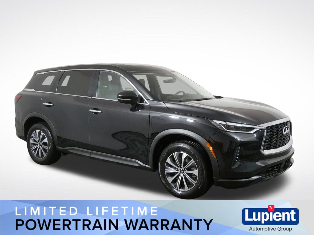 Mineral Black 2024 INFINITI QX60 Pure AWD SUV / Crossover All-Wheel Drive 9-Speed Automatic