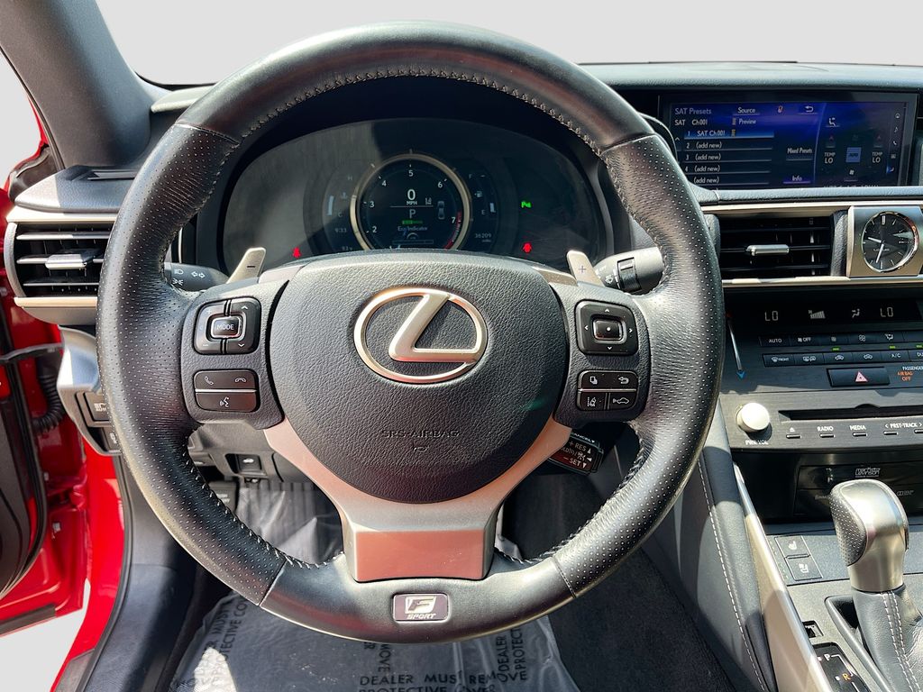 2019 Lexus IS 350 Red at Westside Lexus