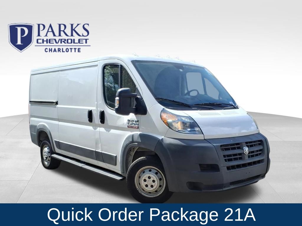 Bright White Clearcoat 2017 RAM ProMaster 1500 136 Low Roof Cargo Van Van Front-Wheel Drive 6-Speed Automatic