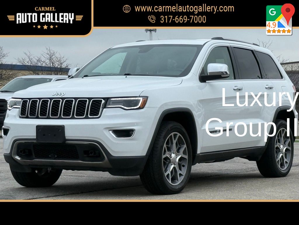 Bright White Clearcoat 2019 Jeep Grand Cherokee SUV / Crossover Four-Wheel Drive 8-Speed Automatic