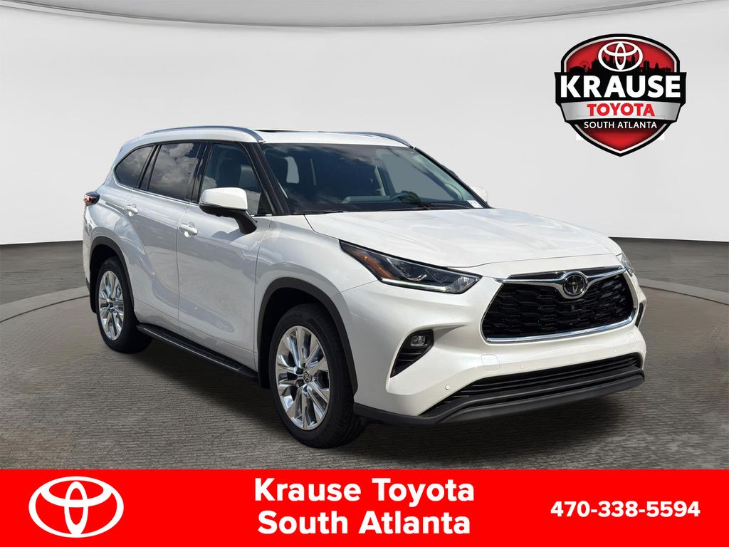 White 2026 Toyota Highlander SUV / Crossover All-Wheel Drive 8-Speed Automatic