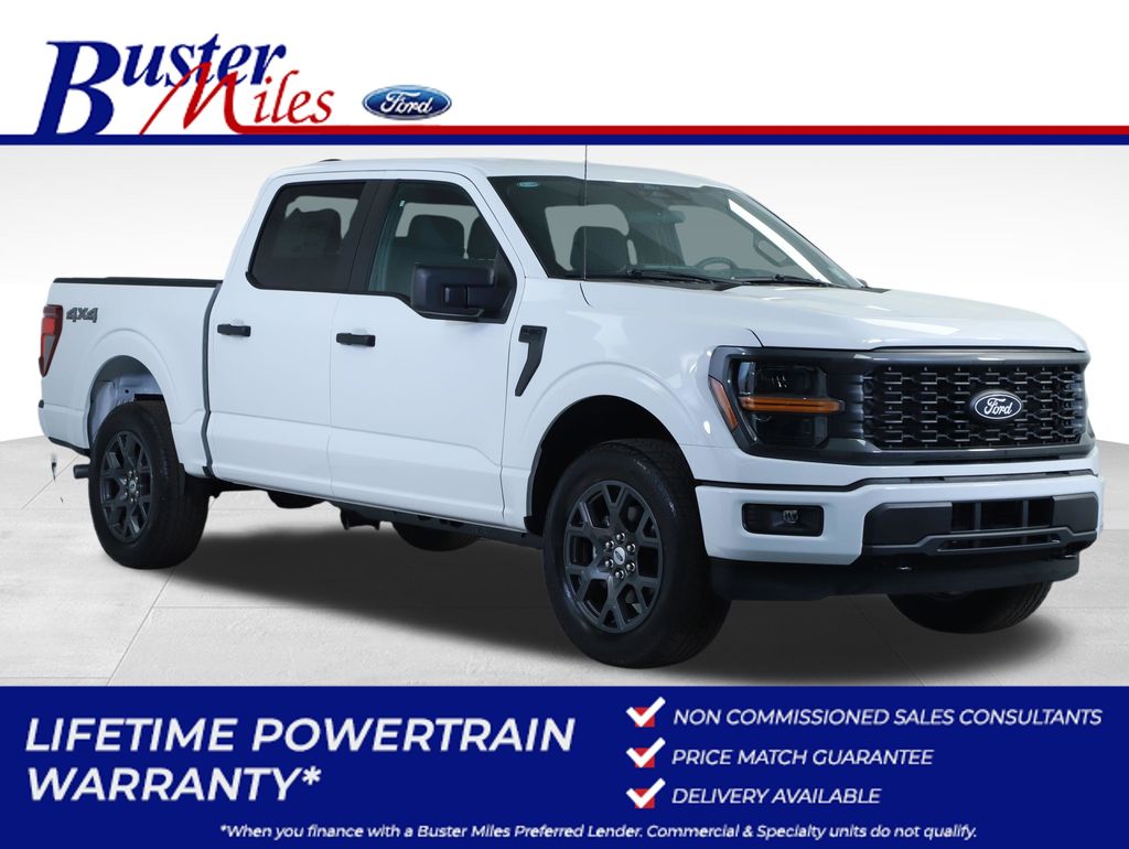 Oxford White 2026 Ford F-150 STX 4dr SuperCrew 4WD Pickup Truck Four-Wheel Drive Automatic