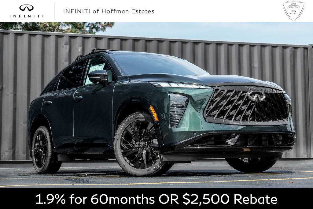 Deep Emerald 2027 INFINITI QX65 SUV / Crossover All-Wheel Drive 9-Speed Automatic