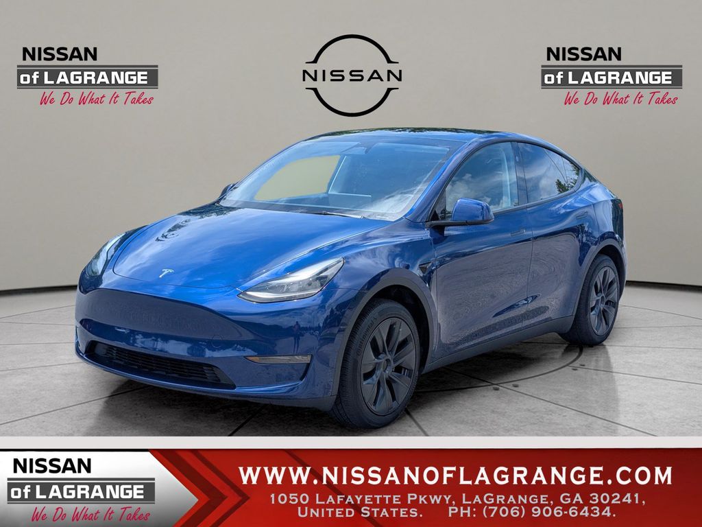 Blue 2024 Tesla Model Y  Rear-Wheel Drive 1-Speed Automatic