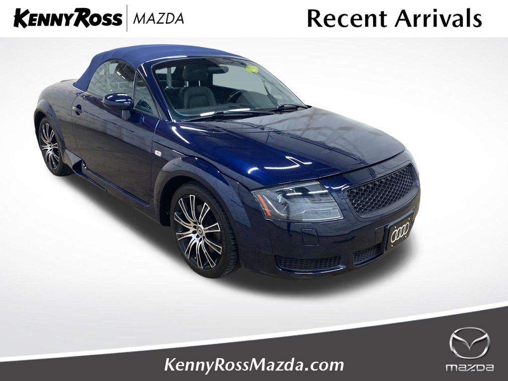 Blue 2002 Audi TT Convertible All-Wheel Drive 6-Speed Manual