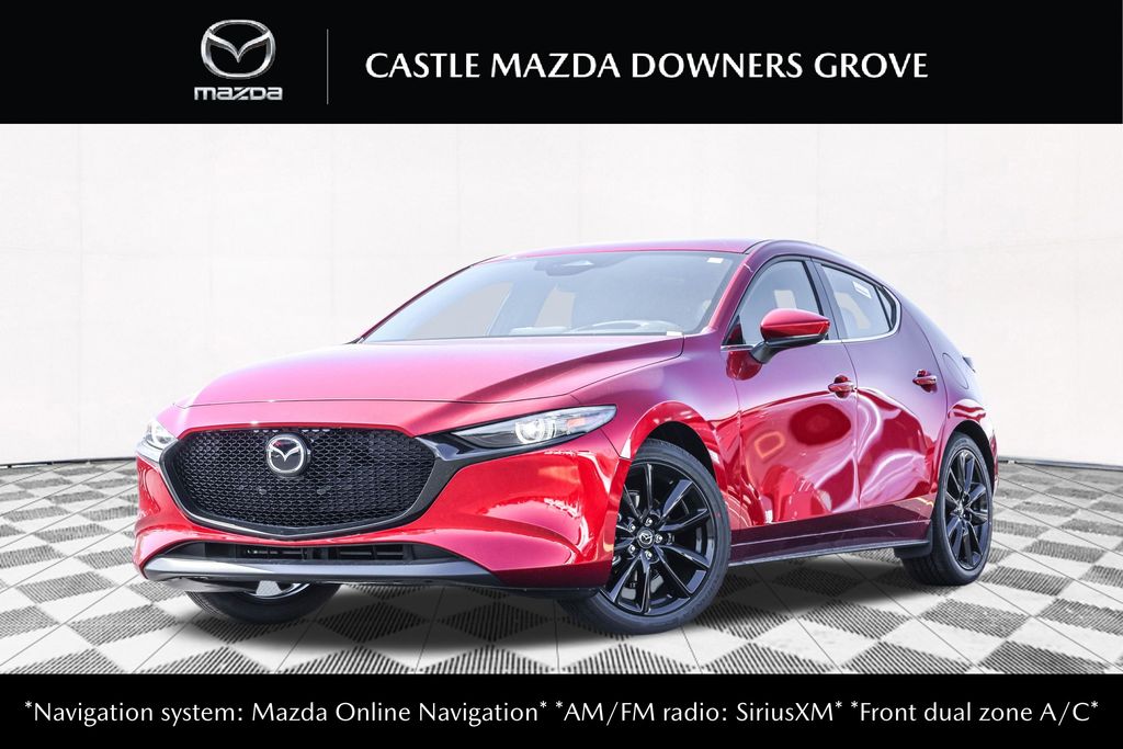 Soul Red Crystal Metallic 2026 Mazda MAZDA3 Hatchback Front-Wheel Drive 6-Speed Manual