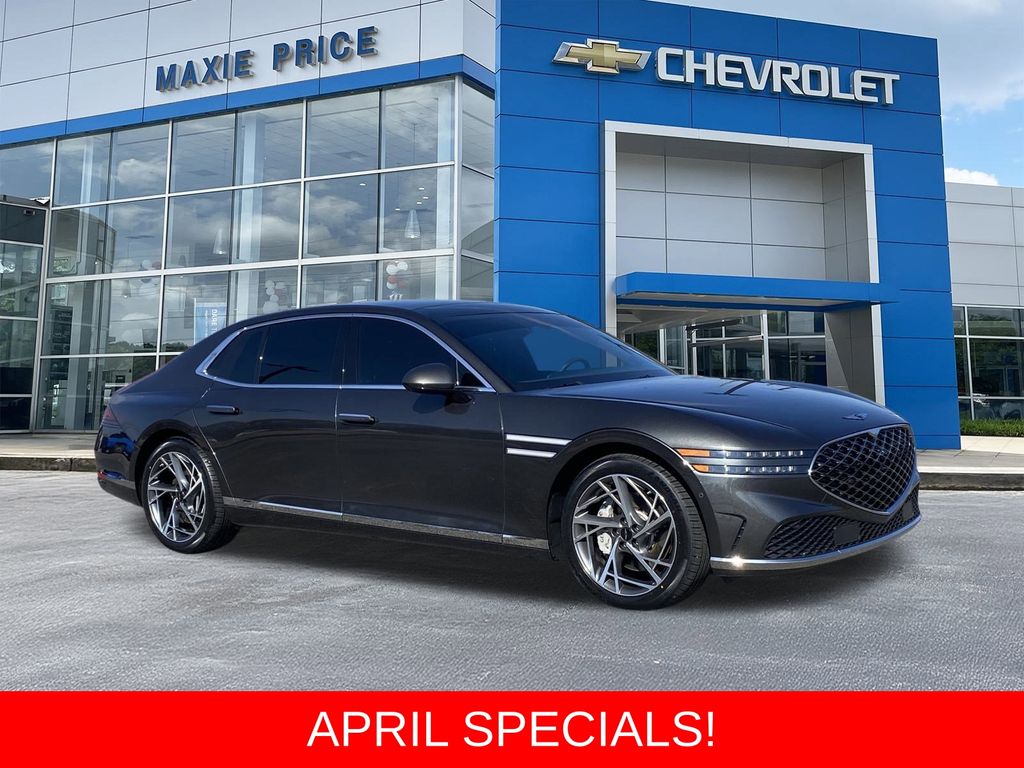 Makalu Gray 2023 Genesis G90 3.5T AWD Sedan All-Wheel Drive 8-Speed Automatic