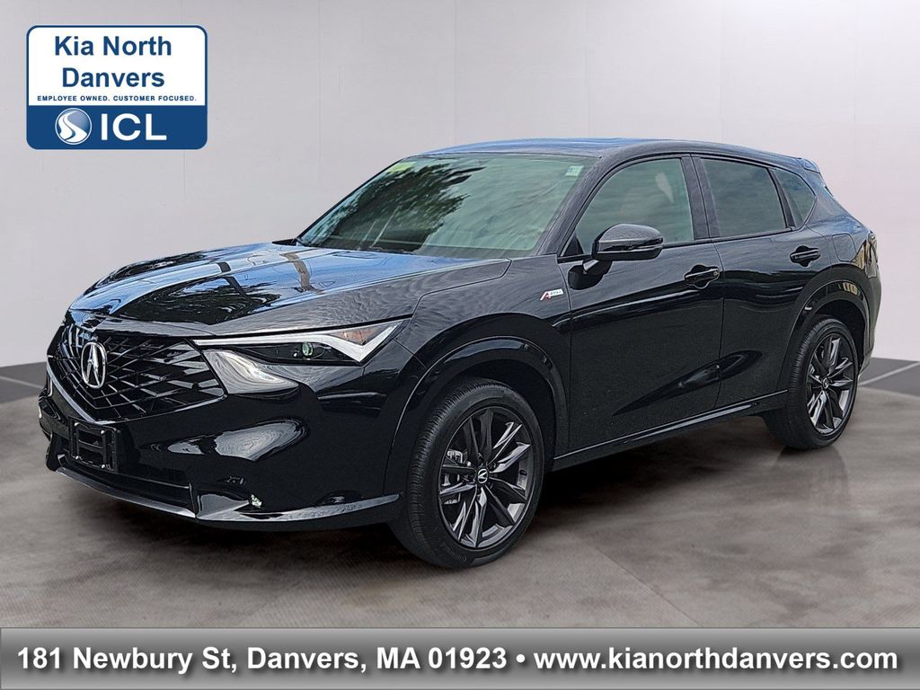 Black 2025 Acura ADX SUV / Crossover All-Wheel Drive Continuously Variable Transmission