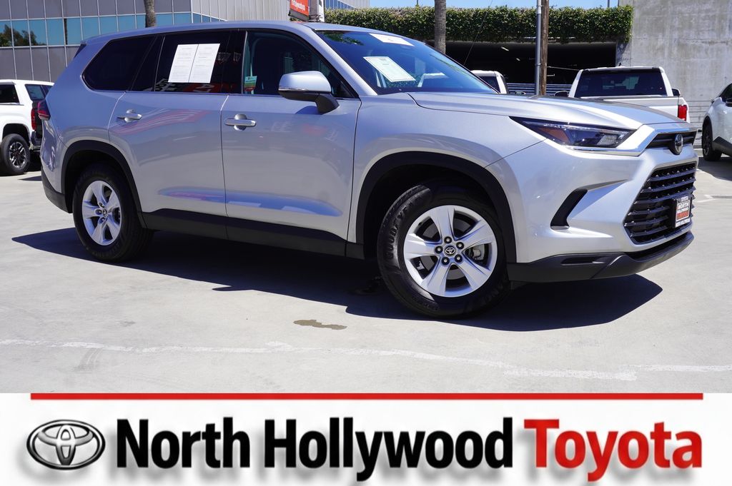 Celestial Silver Metallic 2025 Toyota Grand Highlander SUV / Crossover Front-Wheel Drive 8-Speed Automatic