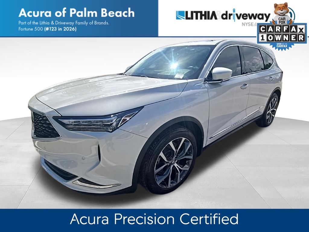 Platinum White Pearl 2024 Acura MDX SUV / Crossover Front-Wheel Drive Automatic