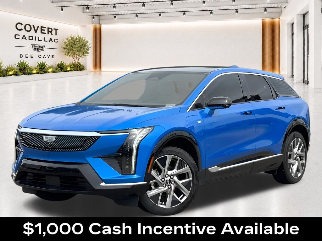 Blue 2027 Cadillac OPTIQ SUV / Crossover Rear-Wheel Drive 1-Speed Automatic