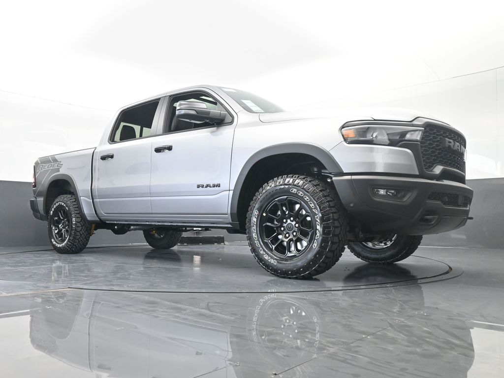 Used 2026 Billet Silver Metallic Clearcoat Ram Rebel image 32