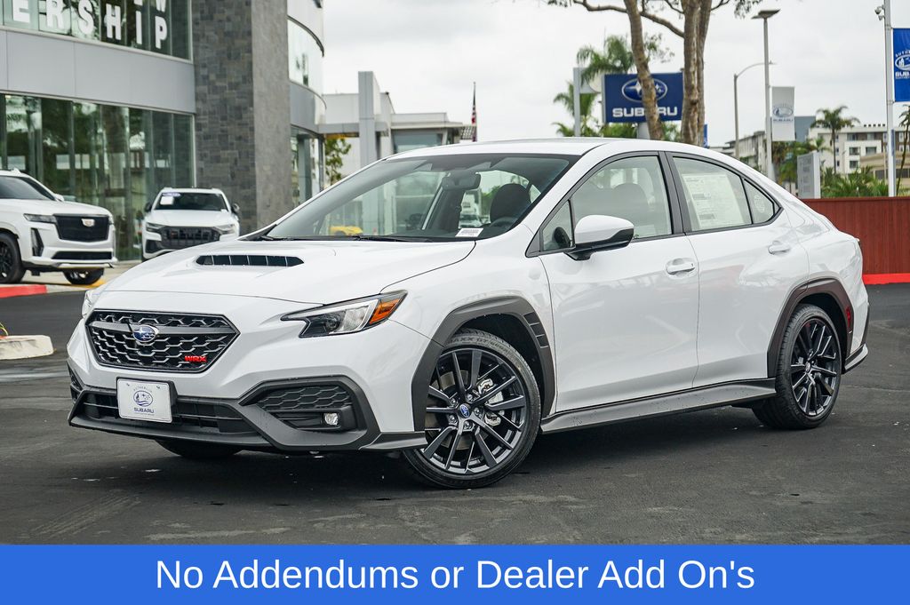 Ceramic White 2026 Subaru WRX Premium AWD Sedan All-Wheel Drive 6-Speed Manual