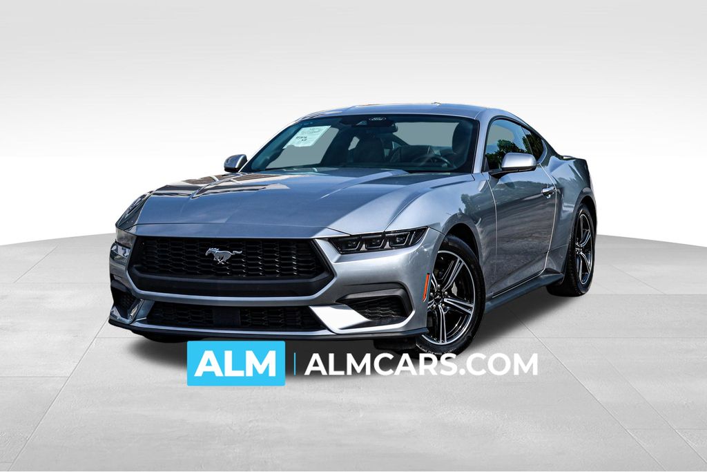 Silver Metallic 2025 Ford Mustang Coupe Rear-Wheel Drive Automatic