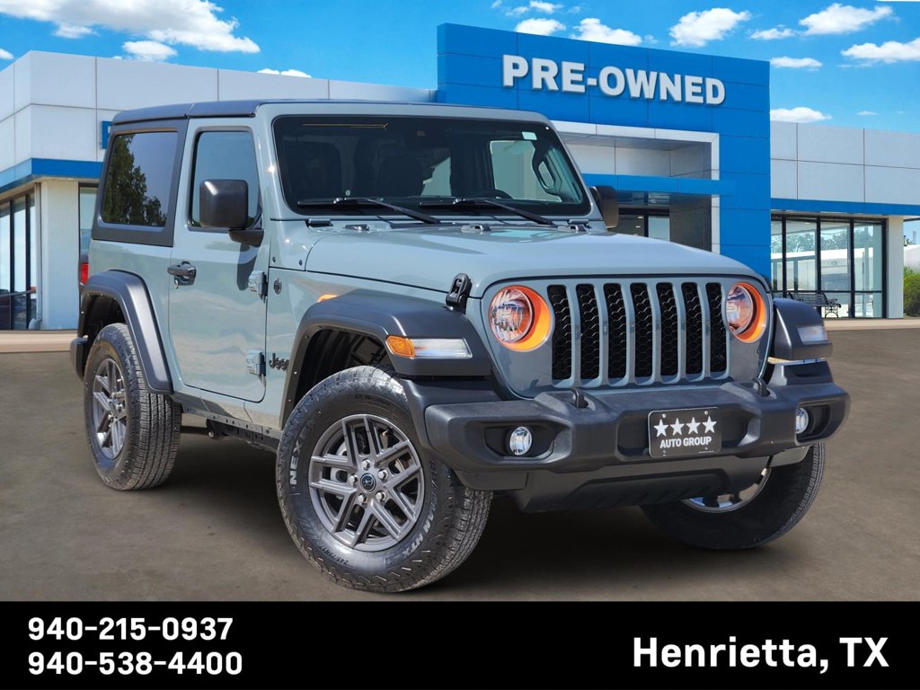Anvil Clear Coat 2024 Jeep Wrangler SUV / Crossover Four-Wheel Drive 8-Speed Automatic