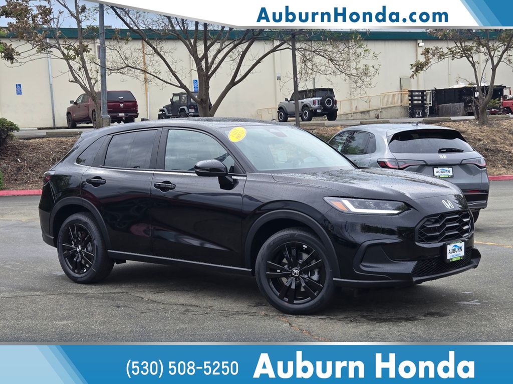 Crystal Black Pearl 2026 Honda HR-V Sport AWD SUV / Crossover All-Wheel Drive Continuously Variable Transmission