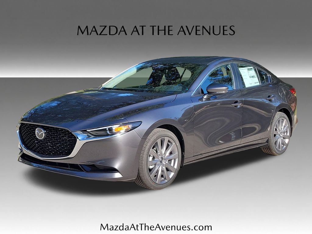 Machine Gray 2026 Mazda MAZDA3 Sedan Front-Wheel Drive 6-Speed Automatic