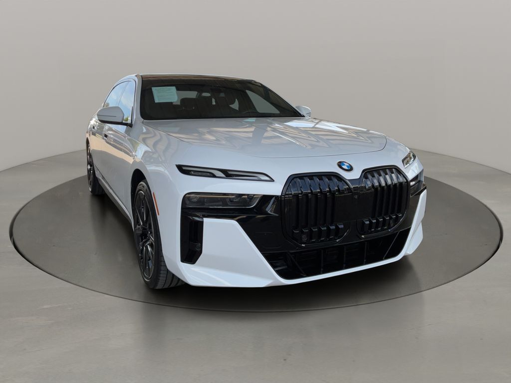 Alpine White 2023 BMW 7 Series 740i RWD Sedan Rear-Wheel Drive 8-Speed Automatic