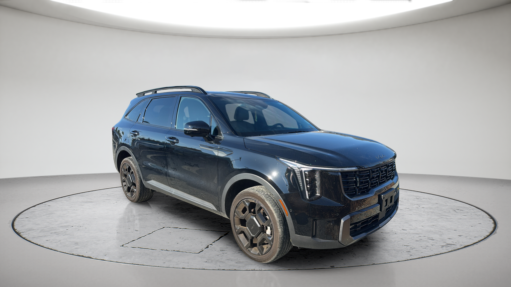 Ebony Black 2025 Kia Sorento SUV / Crossover All-Wheel Drive 8-Speed Dual Clutch