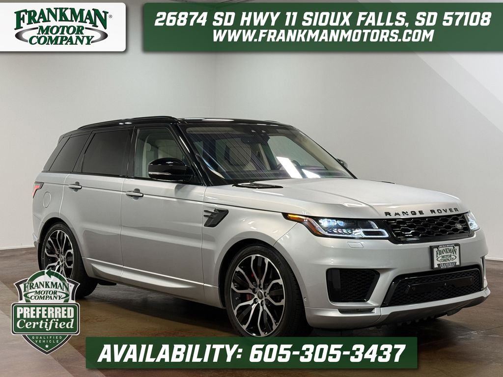 Indus Silver Metallic 2019 Land Rover Range Rover Sport SUV / Crossover All-Wheel Drive 8-Speed Automatic