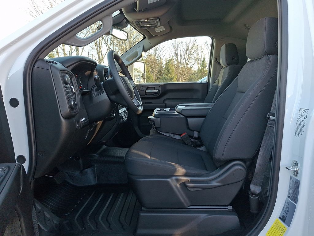 2025 Chevrolet Silverado 3500HD Work Truck White at Klick Lewis Buick Chevrolet