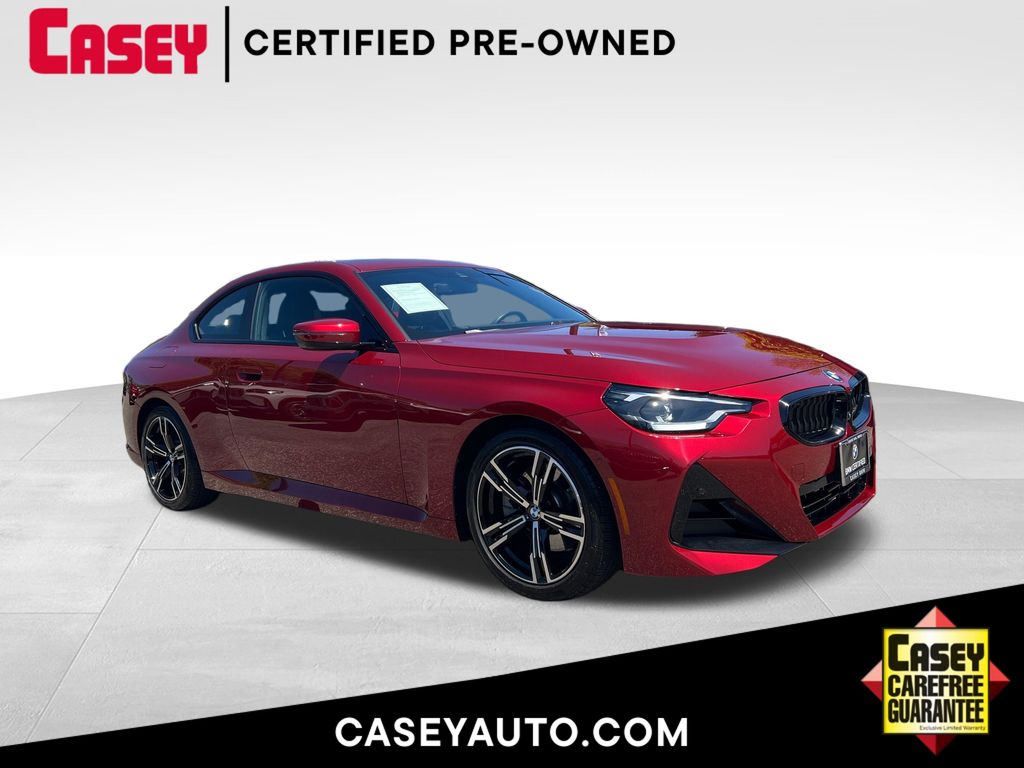 Vegas Red Metallic 2025 BMW 2 Series 230i Coupe RWD Coupe Rear-Wheel Drive 8-Speed Automatic