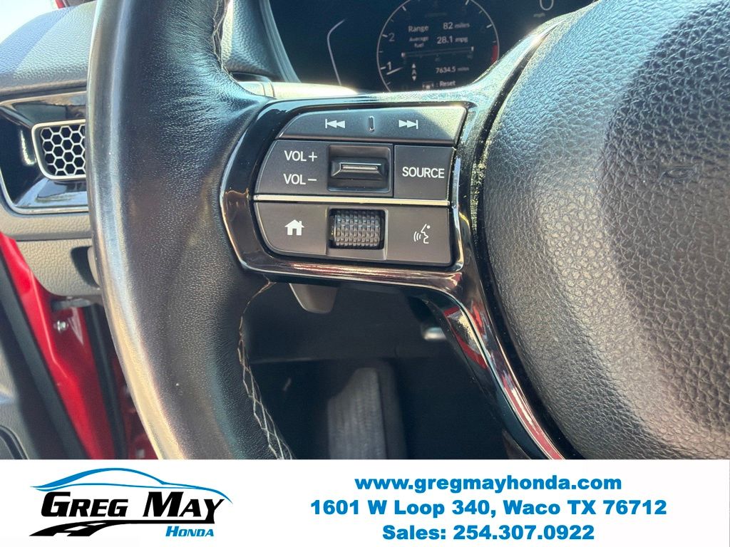 2025 Honda Civic Sport Red at Greg May Honda