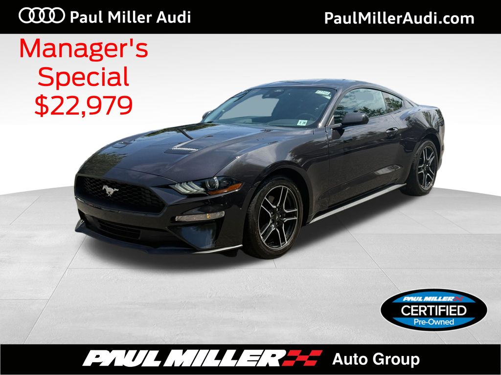 Gray Metallic 2022 Ford Mustang Coupe Rear-Wheel Drive Automatic