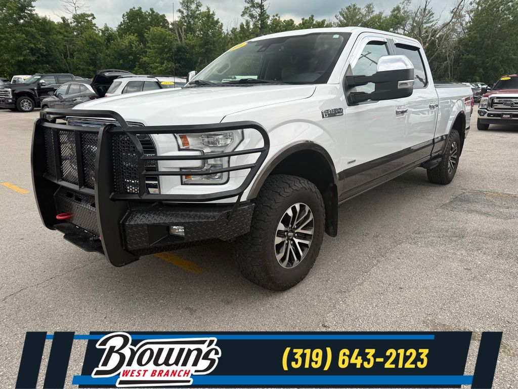 White 2016 Ford F-150 Pickup Truck Four-Wheel Drive 6-Speed Automatic