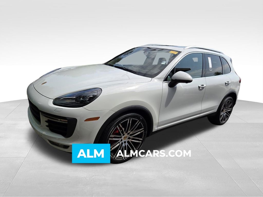 White 2017 Porsche Cayenne SUV / Crossover All-Wheel Drive 8-Speed Automatic