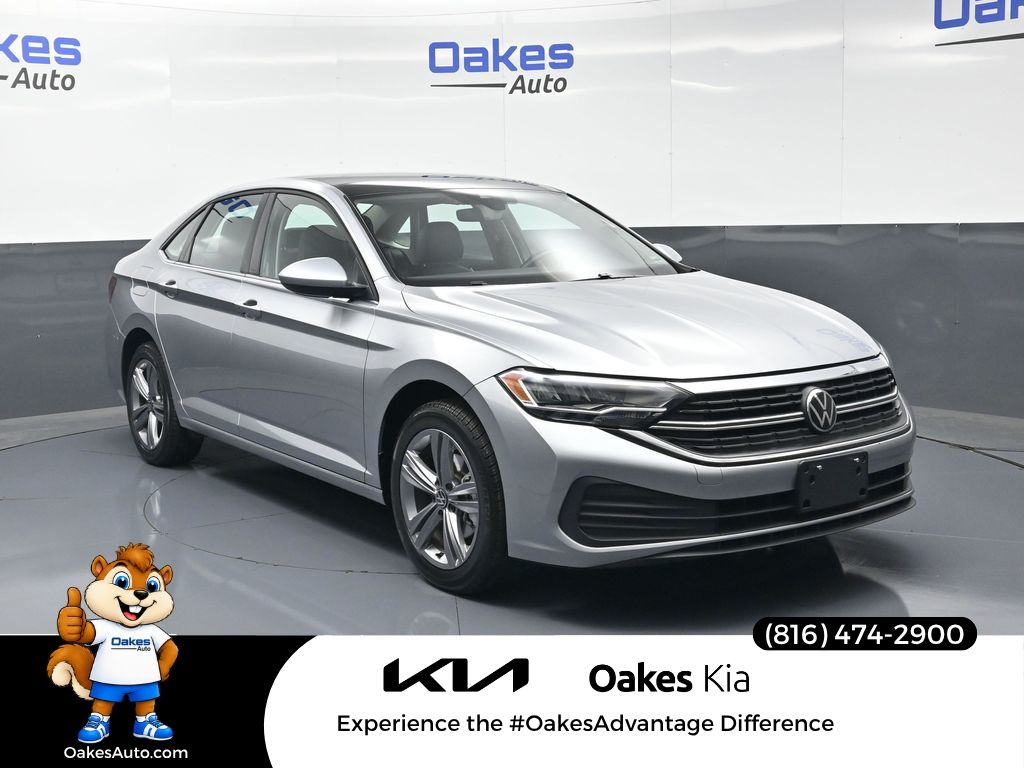 Pyrite Silver Metallic 2024 Volkswagen Jetta Sedan Front-Wheel Drive 8-Speed Automatic