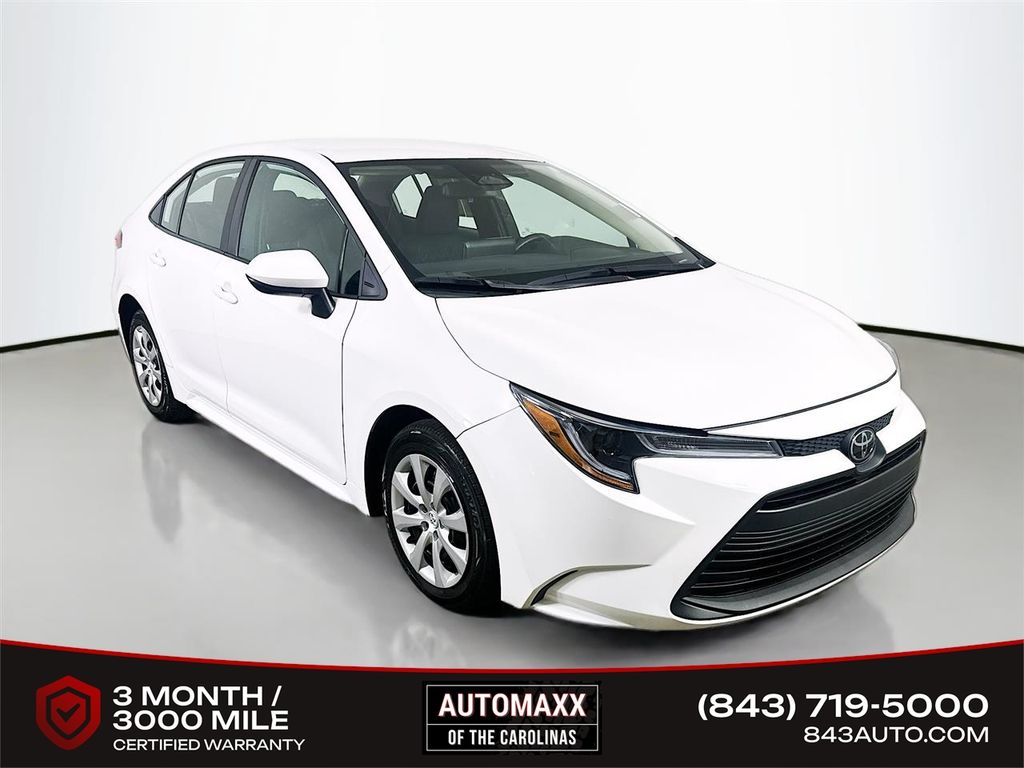 Ice 2025 Toyota Corolla Sedan Front-Wheel Drive Continuously Variable Transmission
