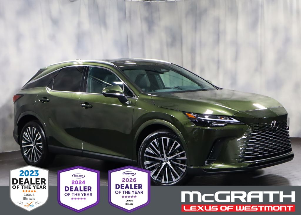 Nori Green Pearl 2026 Lexus RX Hybrid SUV / Crossover All-Wheel Drive Continuously Variable Transmission