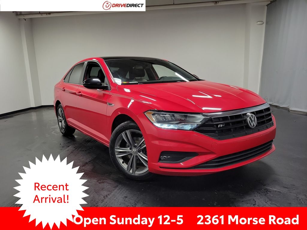 Tornado Red 2019 Volkswagen Jetta R-Line FWD Sedan Front-Wheel Drive 8-Speed Automatic