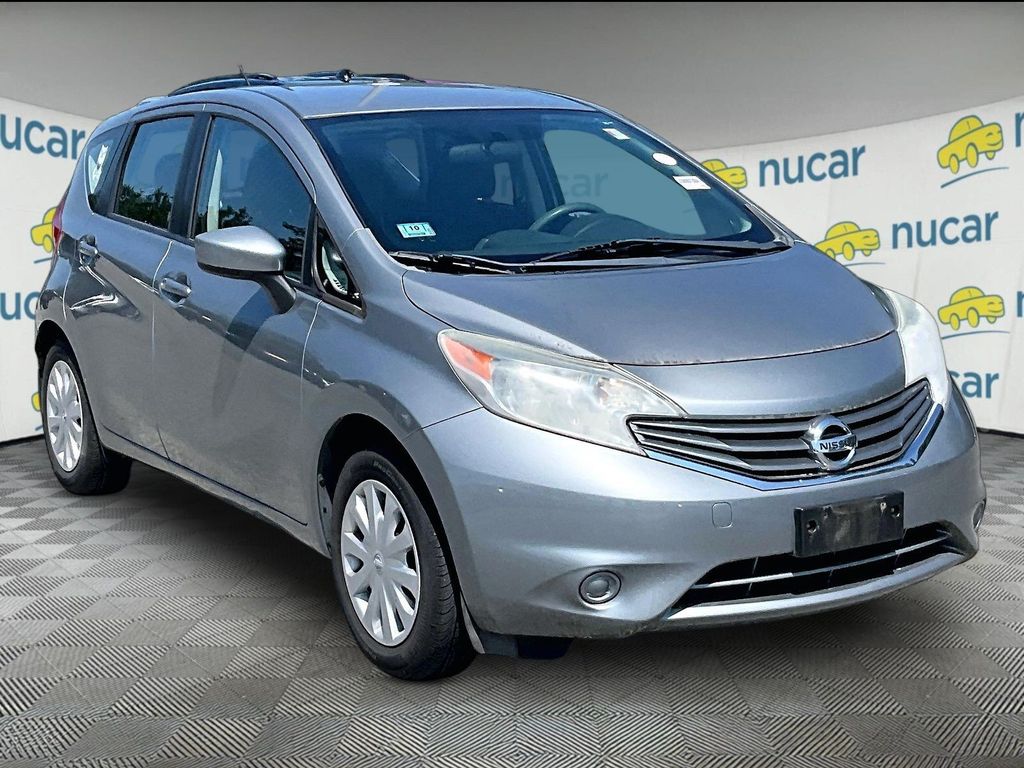 Magnetic Gray Metallic 2015 Nissan Versa Note Hatchback Front-Wheel Drive Continuously Variable Transmission