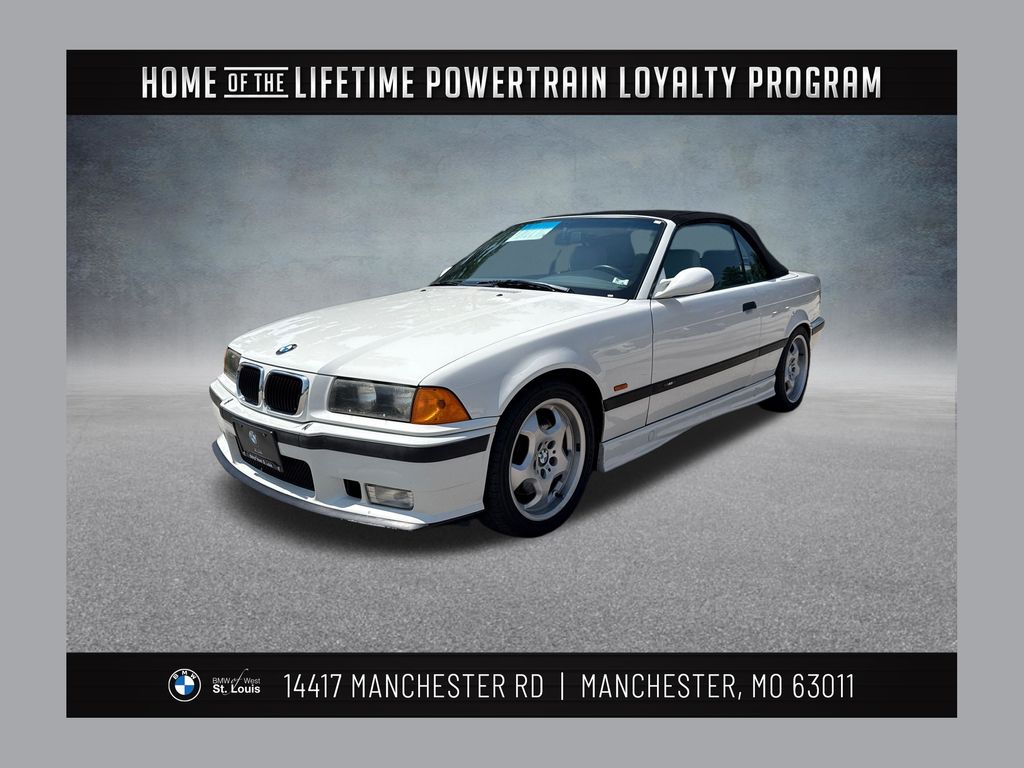 Alpine White 1999 BMW M3 Convertible Rear-Wheel Drive 5-Speed Automatic