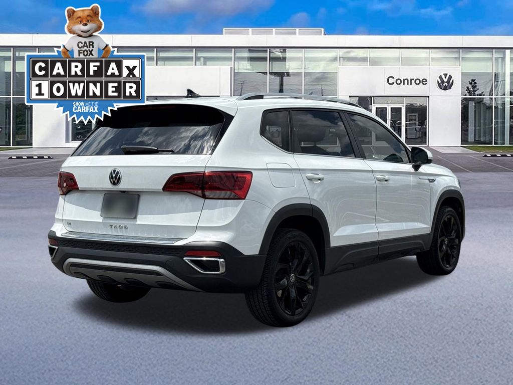 2023 Volkswagen Taos 1.5T SE White at DeMontrond Automotive Group