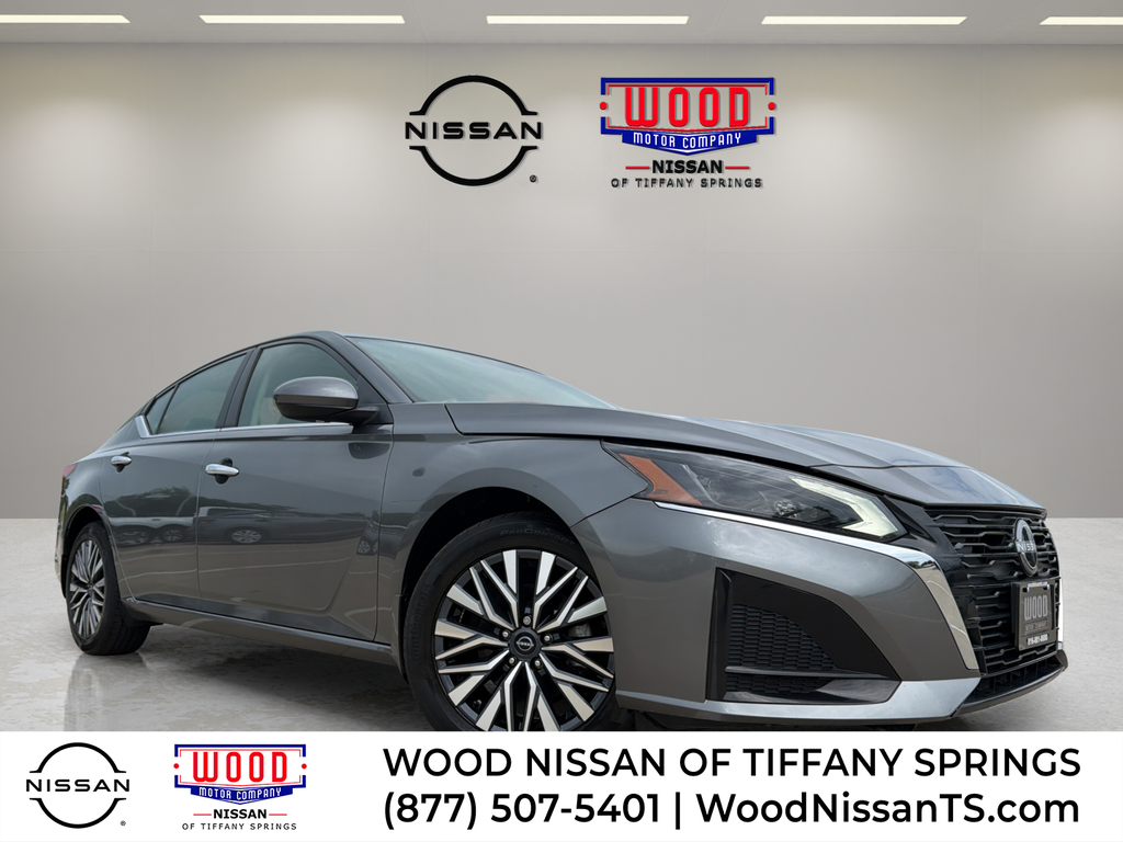Gray (Gun Metallic) 2023 Nissan Altima Sedan All-Wheel Drive Continuously Variable Transmission