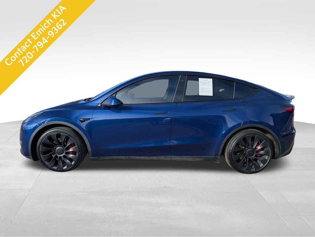 Used 2023 Tesla Model Y Performance with VIN 7SAYGDEF8PF667612 for sale in Denver, CO