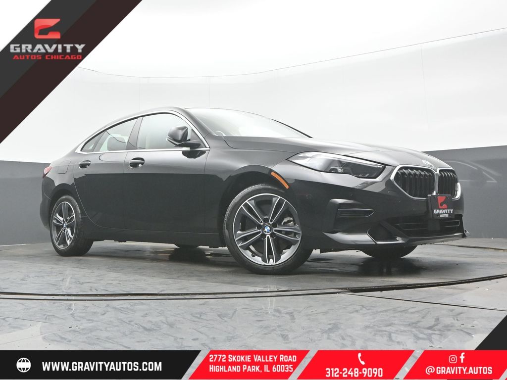 Black Sapphire Metallic 2022 BMW 2 Series 228i Gran Coupe RWD Sedan Front-Wheel Drive 8-Speed Automatic
